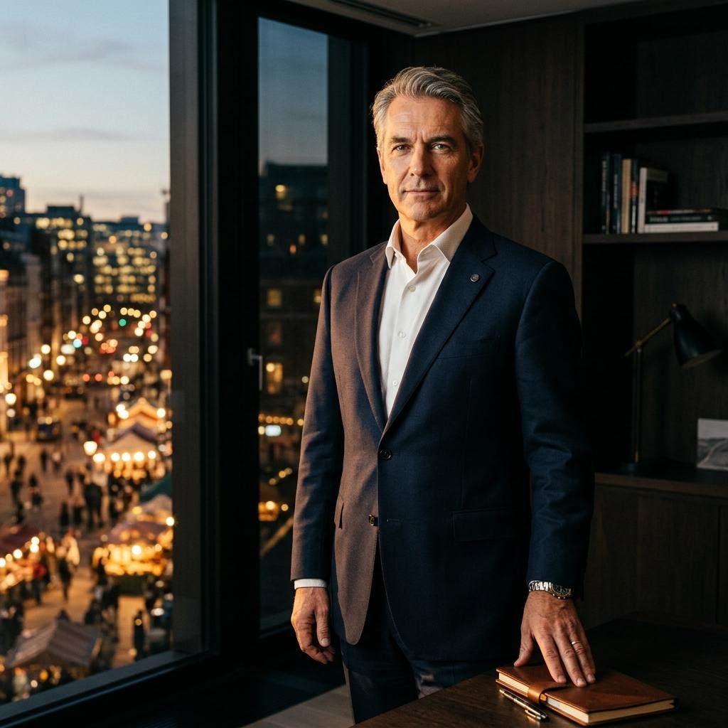 David Berg, risikorådgiver innen fintech